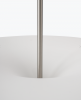 Lampa wisząca owalna aluminiowa biała 55cm minimalistyczna klasyczna uniwersalna nowoczesna Kantarell 22121 New Works